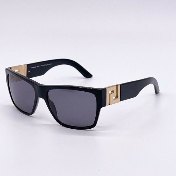New Versace Black Unisex Sunglasses - Picture 1 of 6